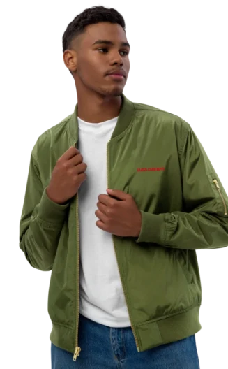 Bleeding Heart Bomber Jacket